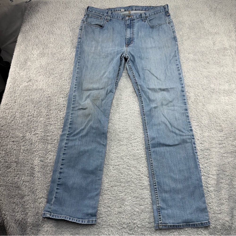 Carhartt Jeans Mens 38x34 Actual 36x31 Relaxed Fit Straight Leg Denim Workwear